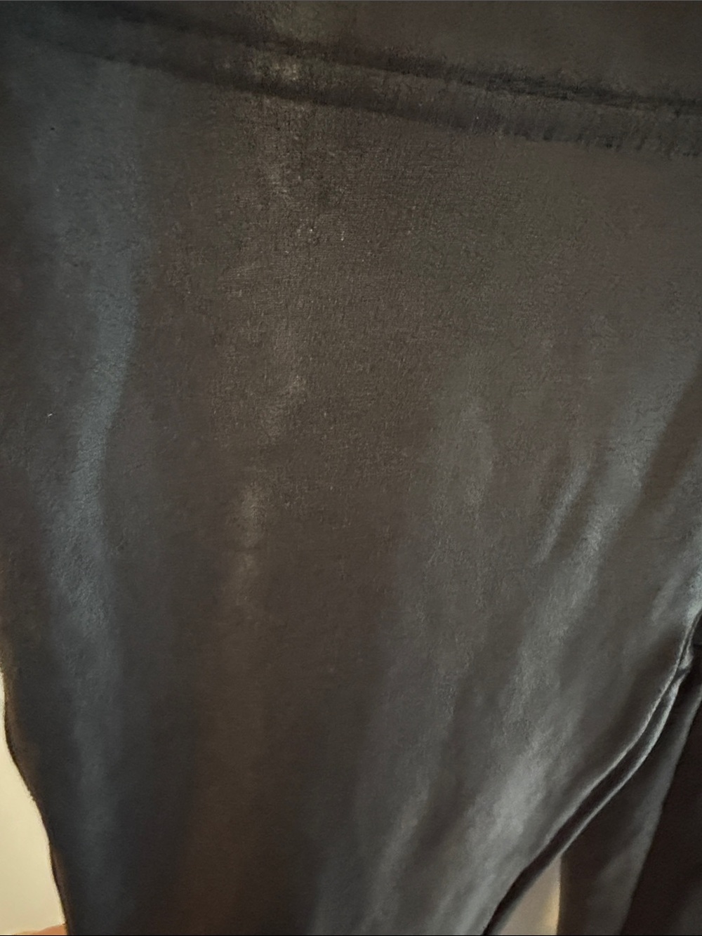 SPANX Faux Suede Leggings in Black (Medium) - Picture 3 of 4